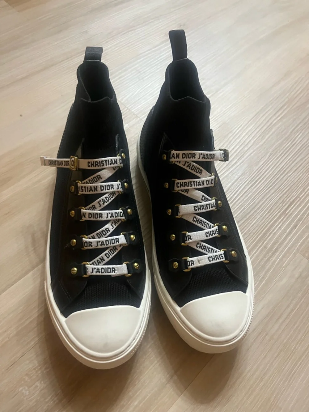 Dior Walk'N'Dior Technical Obliq Sneaker - Black Size 40 - Picture 2 of 6